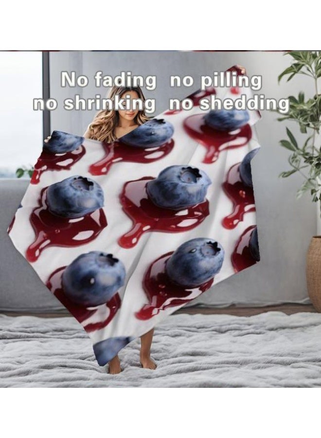 عام بطانية رقيقة من الفانيلا (دافئة ومريحة، ومناسبة للنوم واستخدام الألعاب وإزالة الغبار ومقاومة للرمل) 150 سم * 200 سم - 475 - Image 5