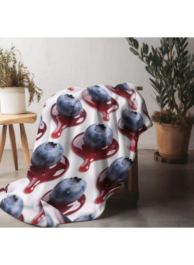 عام بطانية رقيقة من الفانيلا (دافئة ومريحة، ومناسبة للنوم واستخدام الألعاب وإزالة الغبار ومقاومة للرمل) 150 سم * 200 سم - 475 - Image 1