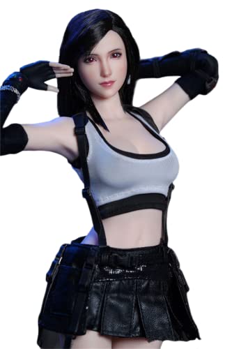 RoofWorld 16 Scale Head Sculpt Female Soldier Head Carving Model Fit PH TBL 12 Pale Action Figure Body Dolls - Image 1