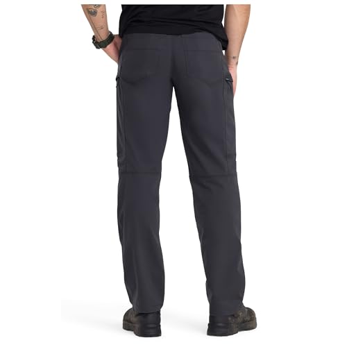 5.11 Tactical Men's Apex Pants, Regular Fit, Gusseted, 10 Pockets, Style 74434ABR, Volcanic, 32W x 34L - Image 3