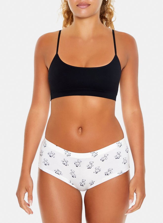 FOREVER 21 Seamless Scoop-Neck Bralette  - Image 1