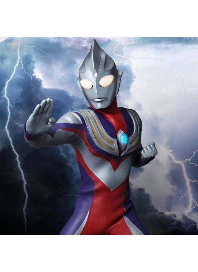 Generic - 23cm Children's Soft Rubber Toy Multi-style Ultraman Degas Boy's Birthday Gift Sailor Toy Soft Rubber Doll-Color:111.gulola - Image 1