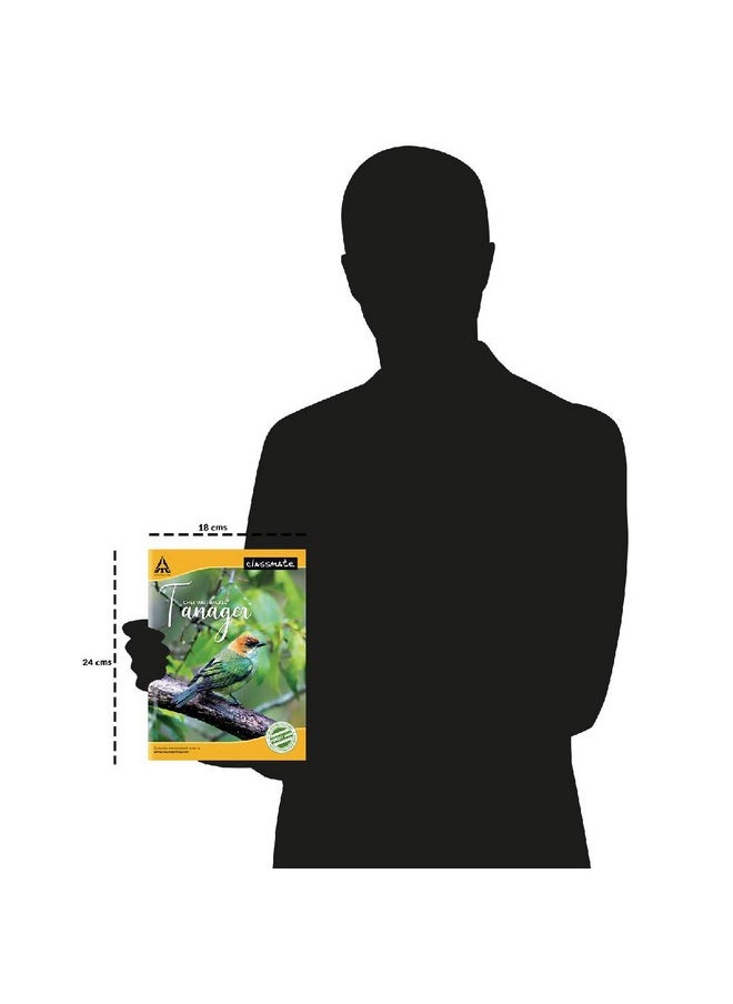 classmate Classmate Notebook - Single Line, 72 Pages, 240 mm x 180 mm - Pack Of 4  - Image 4