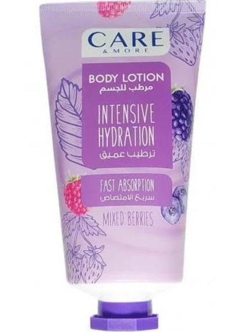 Body Lotion With Mixed Berries Scent Intensive Hydration & Fast Absorption 150ml