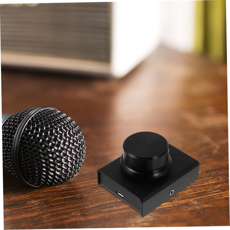USB Volume Control Knob with Mute Function Multimedia Controller for PC Laptop Gaming Easy Volume Windows Compatible Cable Included - Image 4