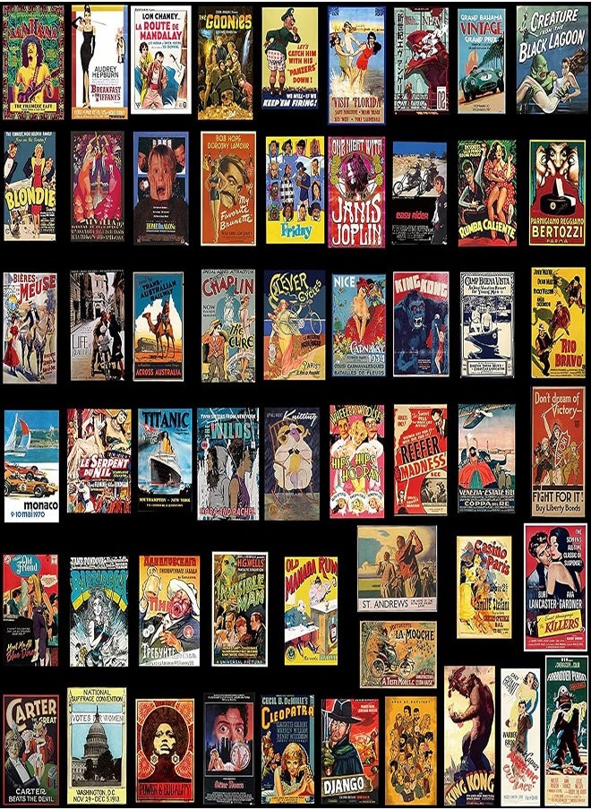 ستيكرز ملصقات أفلام الثمانينات، 25 قطعة، مقاس 6×9 سم، بدون تكرار  - Image 3