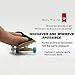 Lottoyday 1 Pack Professional Mini Maple Wooden Fingerboards Finger Skateboard Toy Set for Kids Red - Image 4