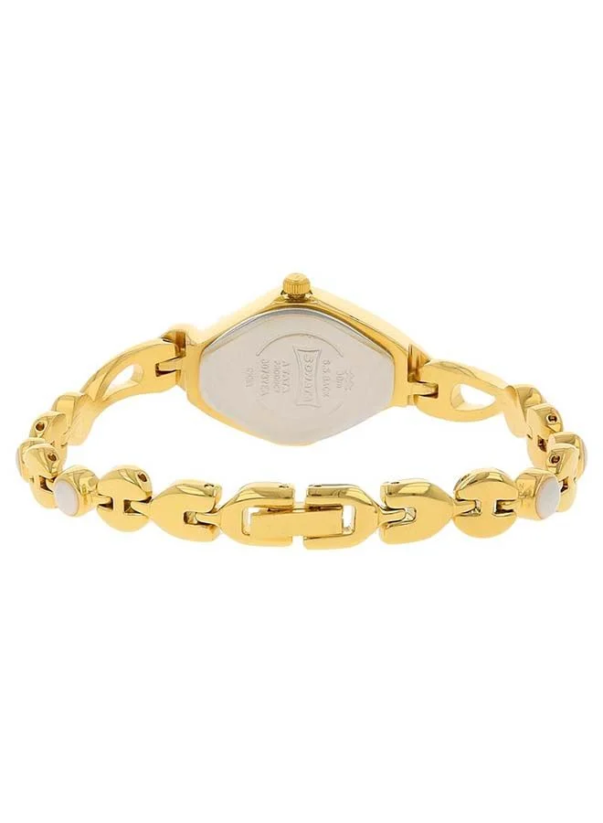 سوناتا Asymmetrical Shape Metal Analog Wrist Watch-8073YM01