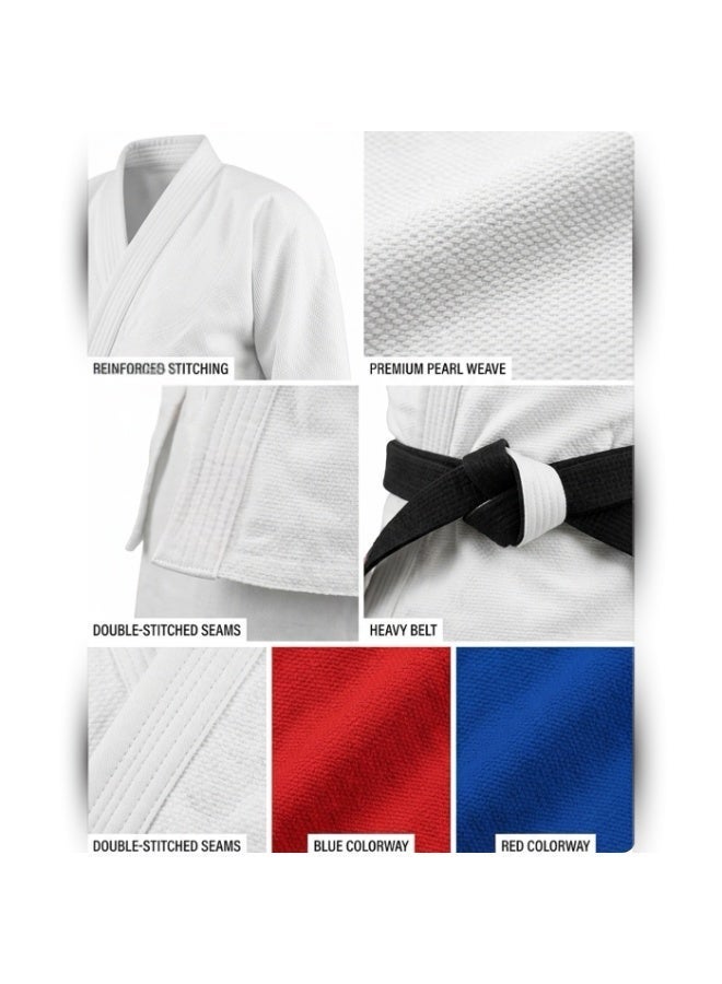 Spall Judo Suit for Training & Competition – All Sizes Available, Durable Martial Arts Uniform with Jacket & Pants - Image 3