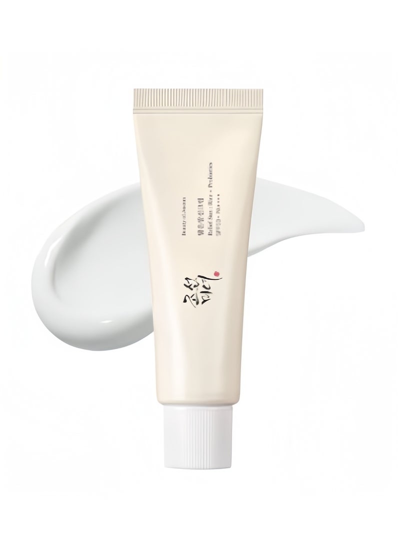 Relief Sun Rice + Probiotics Sunscreen for face moisturizing sunblock with SPF 50+ PA++++ Korean sunscreen skincare 50ml - Image 1