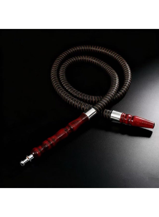 Angmei Arabic water pipe, glass oil lamp accessories, hot water resistant pipe can be filtered, 1.5m long, (colors are random) - Image 1