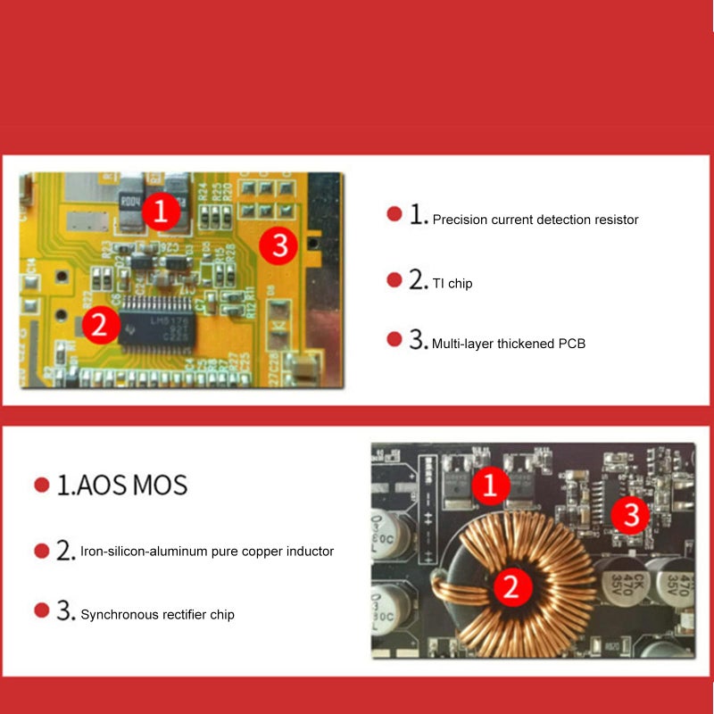 12V to 48V 10A 500W DC Step Up Power Supply Converter Boost Voltage Regulator Module - Image 5