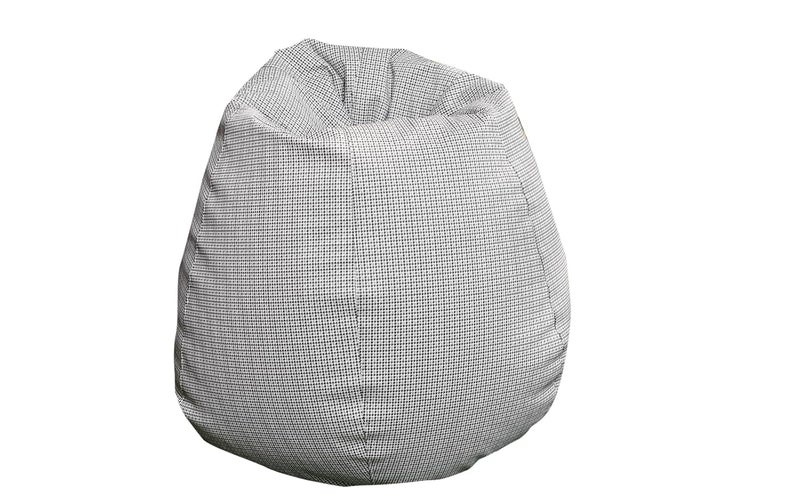 King Comfort 4XL Faux Leather Bean Bag Cover Without Beans Lounge Chair Cover for Home Office Bedroom Hall Tear Drop Shape Dark Grey - Image 3