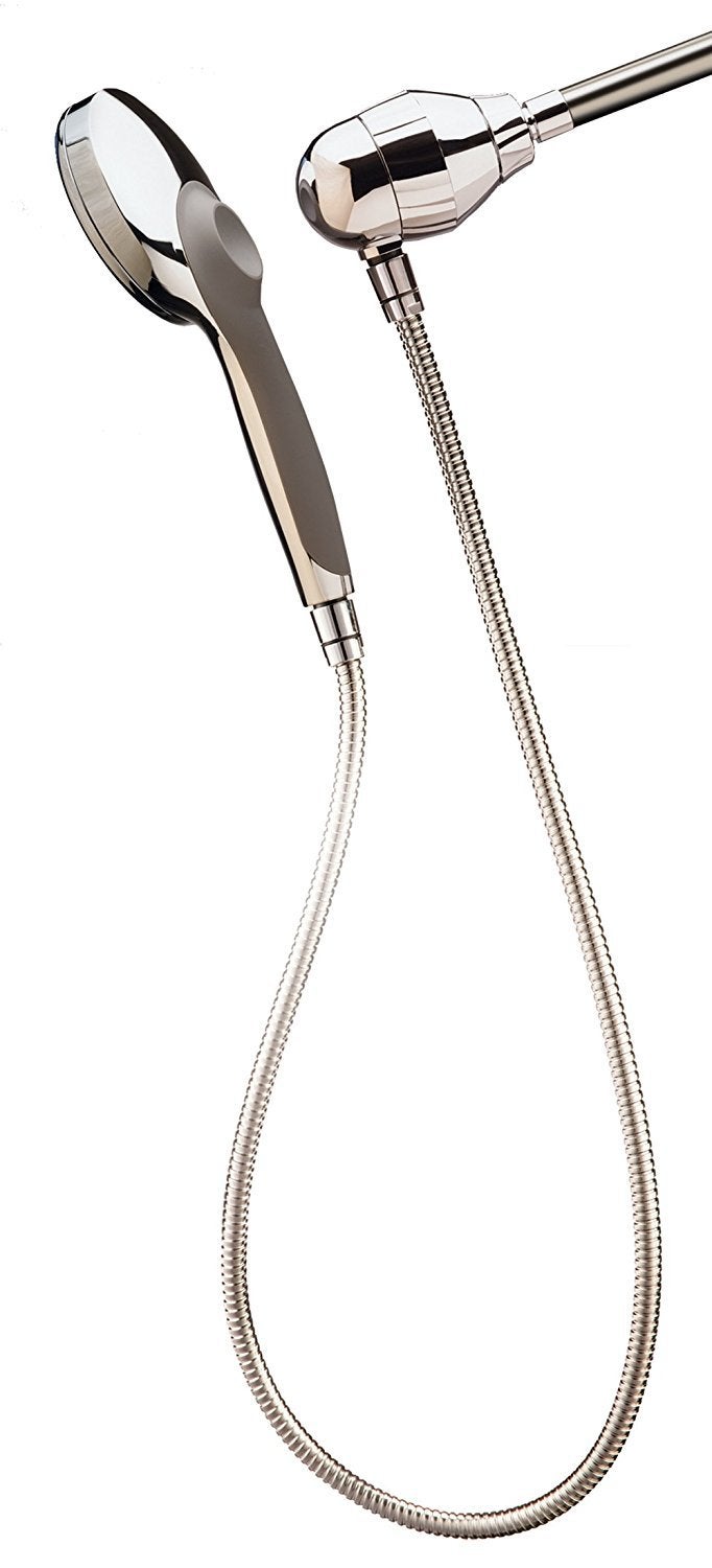 Culligan S-H200-C Hand-Held Showerhead with Magnetic Base and Filter, 10,000 Gallon, Brushed Chrome - Image 3