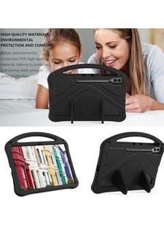 General Case Compatible with Samsung Galaxy Tab S10 Ultra 14.6 Inch 2024, Heavy-Duty Shockproof Kids Friendly Hybrid Protective Case with Stand & Handle Cover for Galaxy Tab S10 Ultra  - Image 3