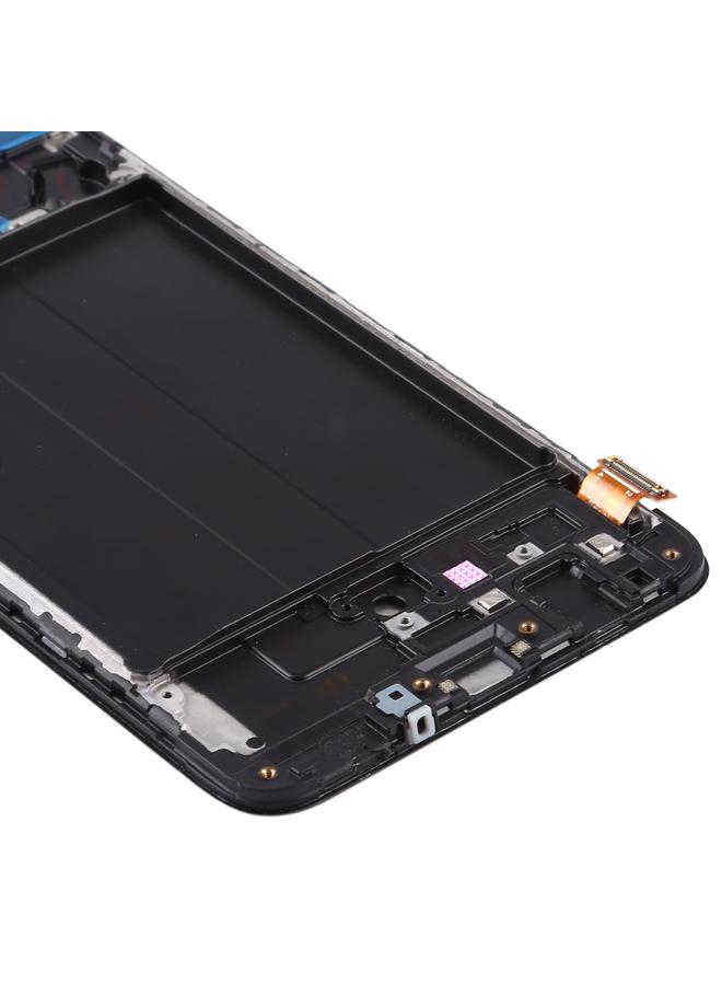 erorex Replacement TFT LCD Screen for Samsung Galaxy A70 Digitizer Full Assembly with Frame, Not Supporting Fingerprint Identification Black - Image 5