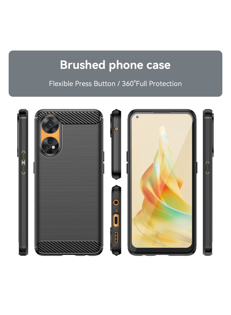 يوارب كينج أوببو رينو 8T 4G الأسود كم واقية - Image 2