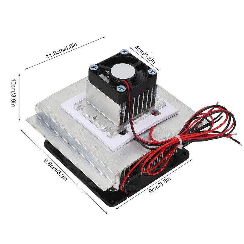 12V 60W Peltier Cooler High Efficiency Cooling System Kit with Heatsink - Image 3