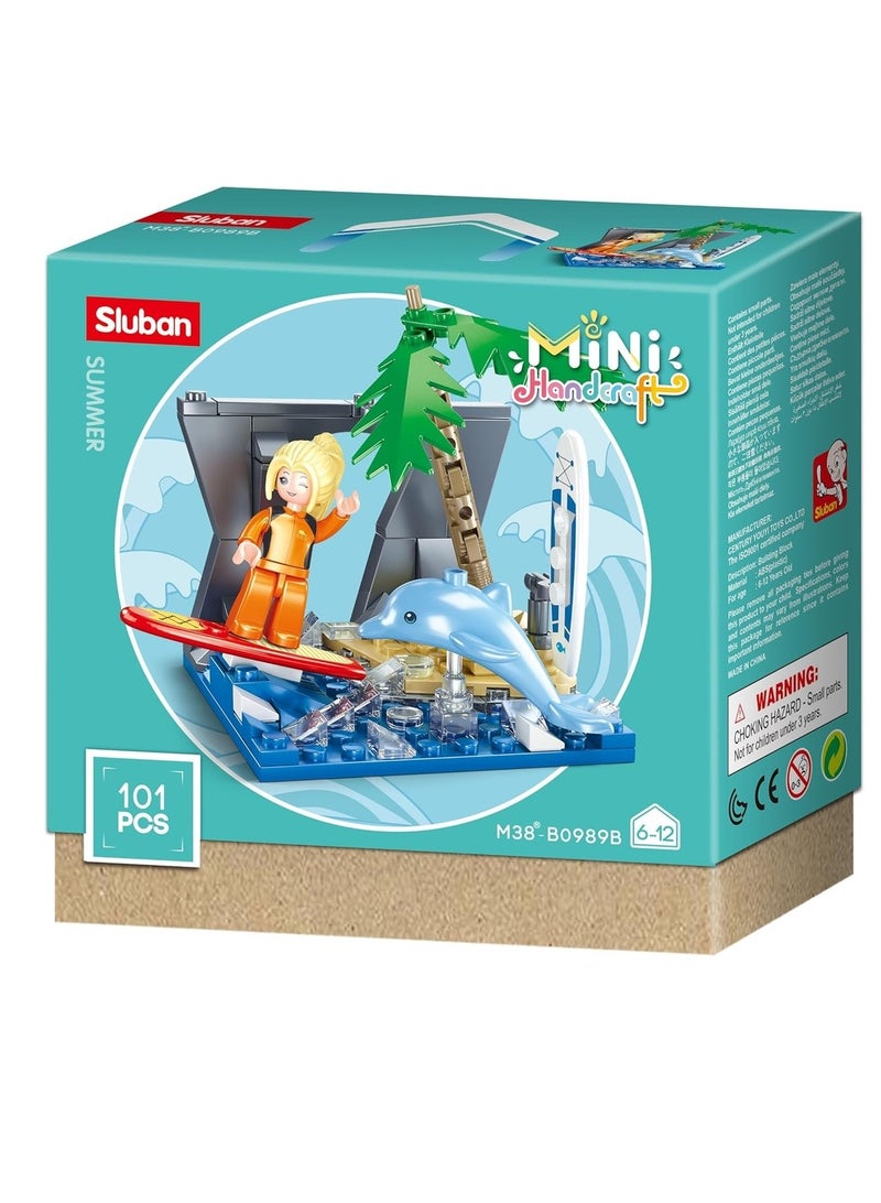 Sluban - Mini Handcraft Four Seasons (Different Designs) - M38-B0989 - Image 4