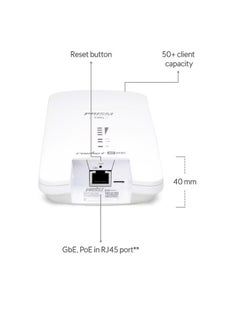 يوبيكويتي نيتووركس Ubiquiti Networks RP-5AC-GEN2-US 5 جيجاهرتز Rocket AC Prism Gen 2، أبيض  - Image 3
