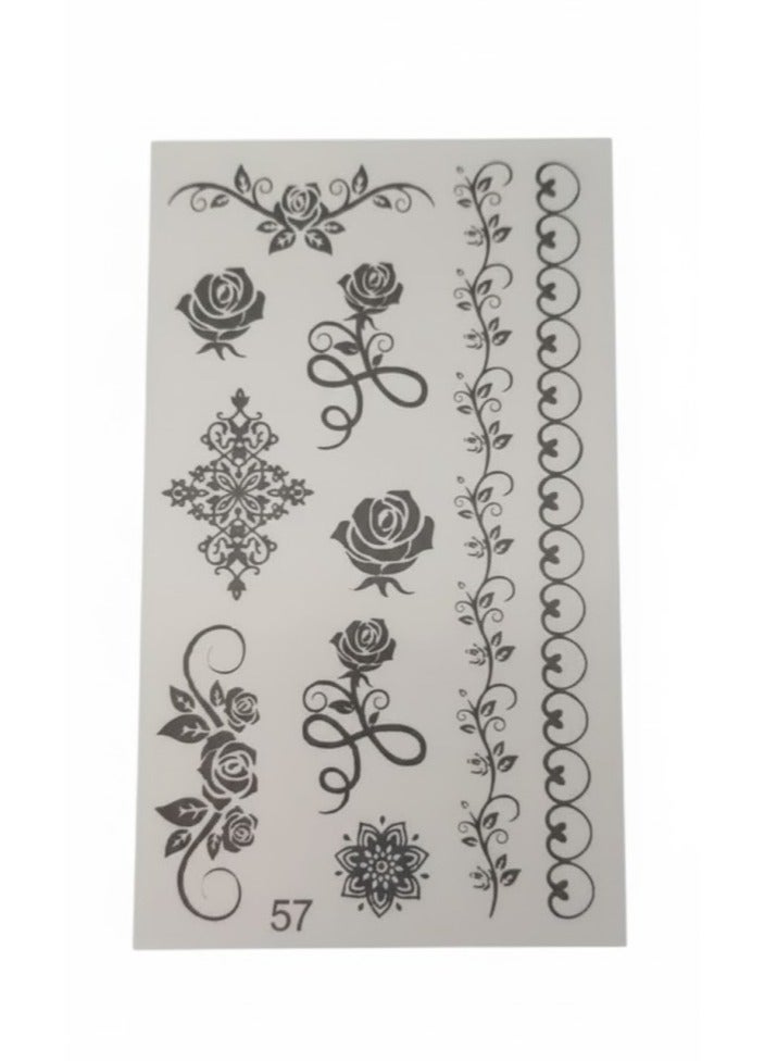 ملصق وشم مقاوم للماء - Image 1