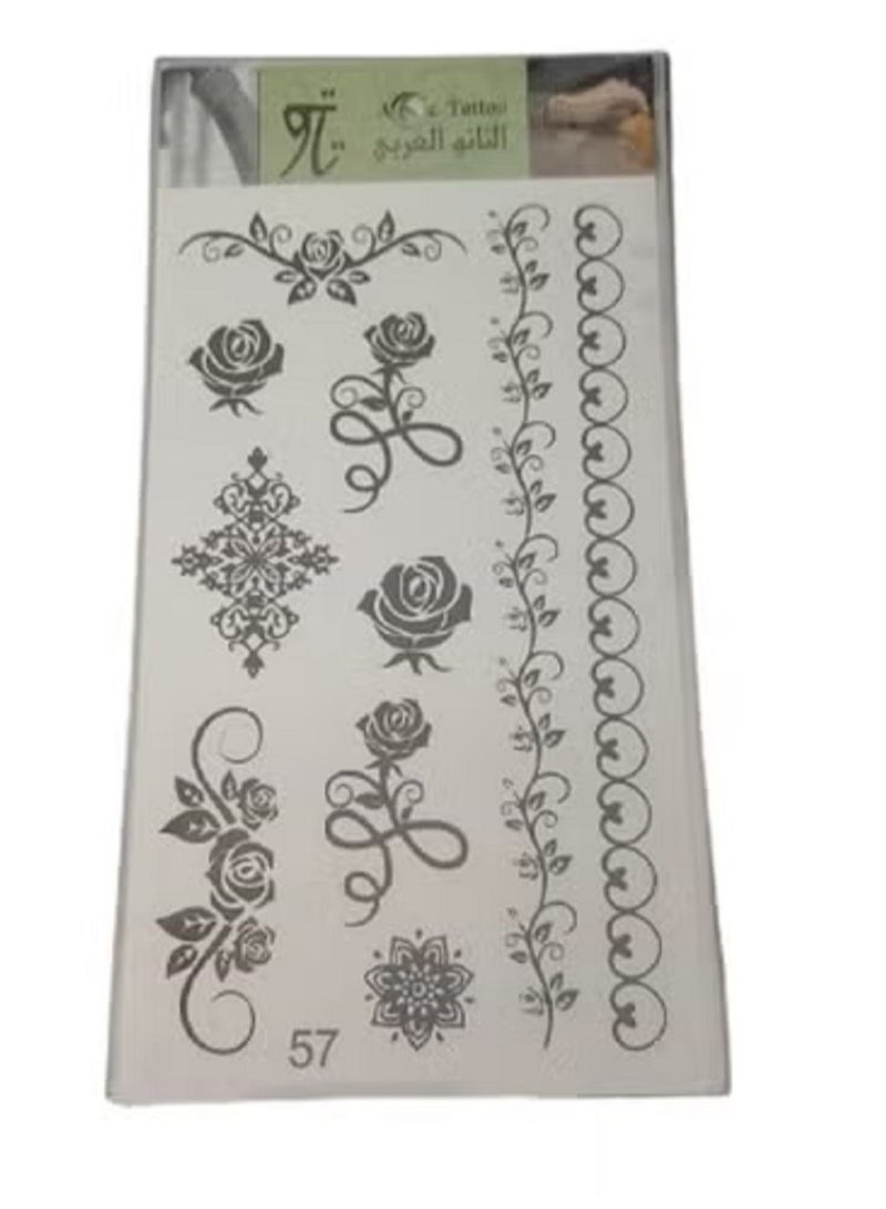 ملصق وشم مقاوم للماء - Image 2