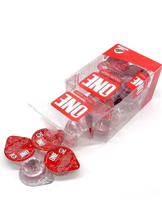 وان غسول الفم بالكبسولات المتطورة بنكهة نكهة الفراولة من ذا ون تاتش 20 كبسولة 15 مل - Image 3