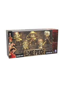 One Piece Collectible Straw Hat Mini Figure 5-Pack  - Image 1
