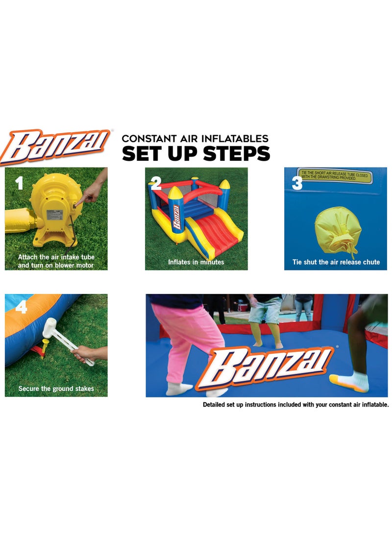 Banzai - BANZAI JUMP & SLIDE BOUNCER - Image 1