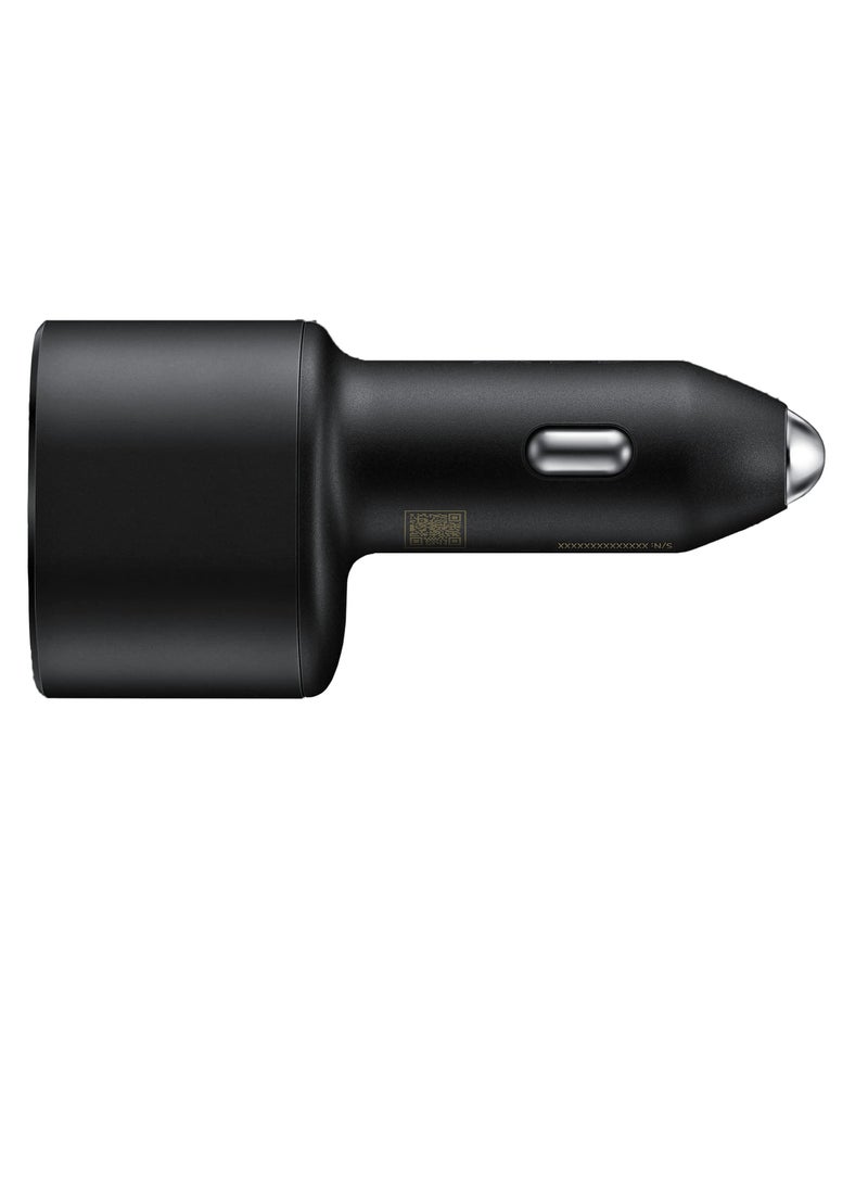 Generic - 45W Super Fast Dual USB Car Cha rger, Dual Ports Power Adapter for Samsung, for iPhone, for iPad, for Quick Cha rge in Black - Image 1