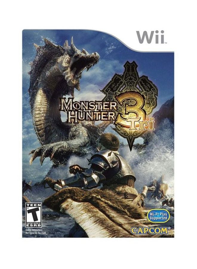 كابكوم لعبة "Monster Hunter Tri" (نسخة عالمية) - الأكشن والتصويب - Image 1