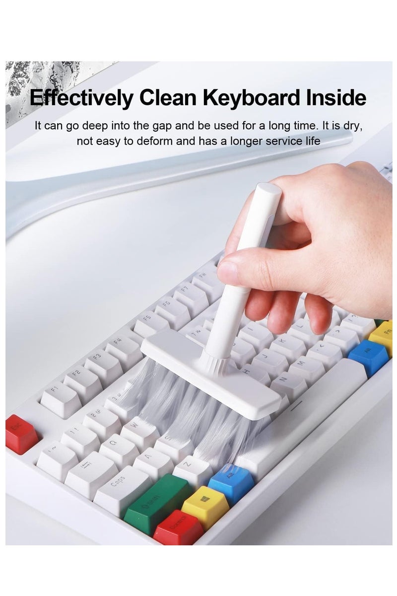 LEDIN 5-in-1 Computer Keyboard Cleaner Brush Kit Earphone Cleaning Pen For Headset Keyboard Cleaning Tools Cleaner Keycap Puller Kit - Image 2