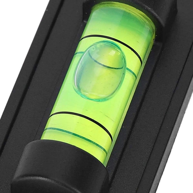 Drfeify Corrosionresistant Mini Plastic Bubble Level, 5Pcs Black Square Level for Convenient Item Adjustment - Image 5