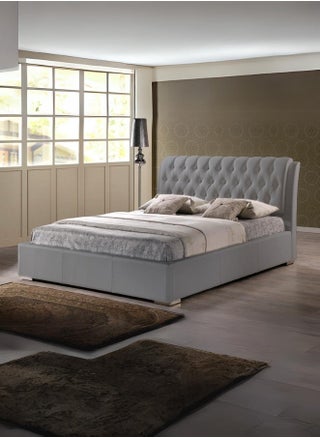 California King Tufted Upholstered Bed 200x180 King Size Grey Color - pzsku/Z3A541DF9D4350972FC3EZ/45/_/1715501458/15bfa0e9-31a4-4c23-8cae-3fa97b8907fd