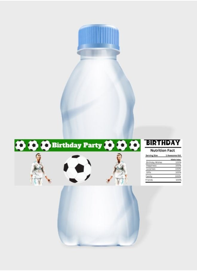 Soccer Birthday Decoration Party Bottle Stickers Football Supplies Soccer Stickers Happy Party Baby Shower – 12 Pieces of Stickers - pzsku/Z3A5422F6190662364B1AZ/45/_/1733473590/ca3589ff-723c-4664-80e0-b04a088d7f73