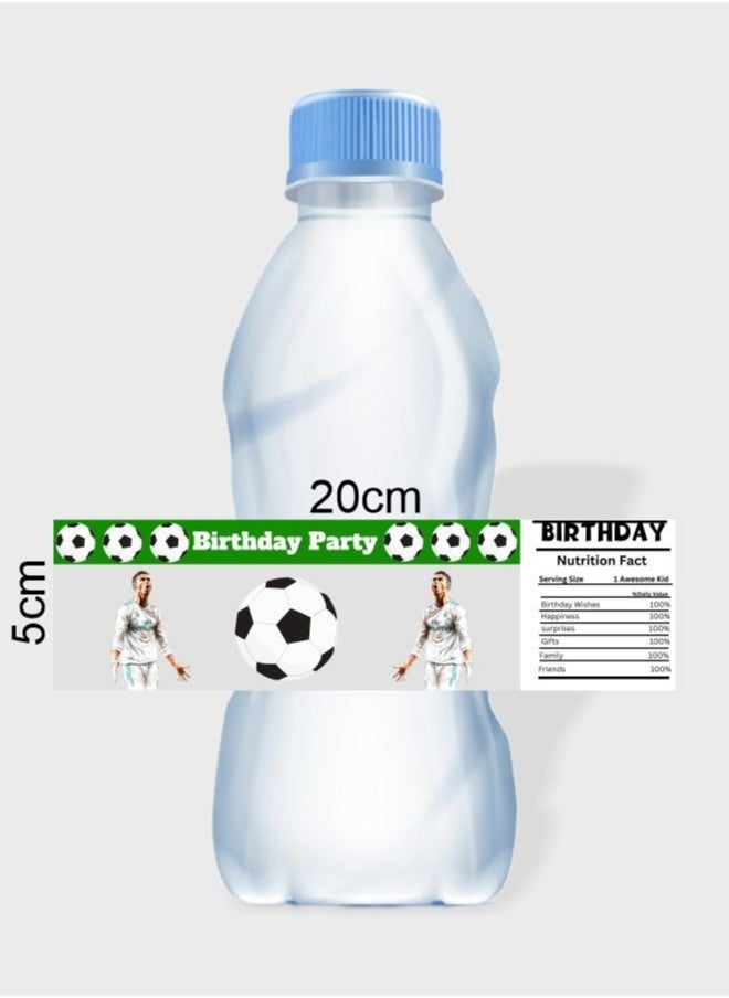 Soccer Birthday Decoration Party Bottle Stickers Football Supplies Soccer Stickers Happy Party Baby Shower – 12 Pieces of Stickers - pzsku/Z3A5422F6190662364B1AZ/45/_/1733473596/39d02d83-a178-4049-b23f-d1d63b635c62