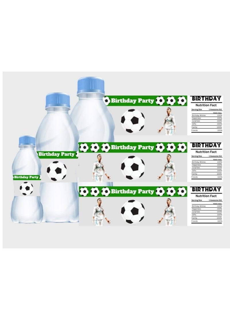 Soccer Birthday Decoration Party Bottle Stickers Football Supplies Soccer Stickers Happy Party Baby Shower – 12 Pieces of Stickers - pzsku/Z3A5422F6190662364B1AZ/45/_/1733473616/6a45e91a-1d24-4a7b-ade0-bad8fbf6087c