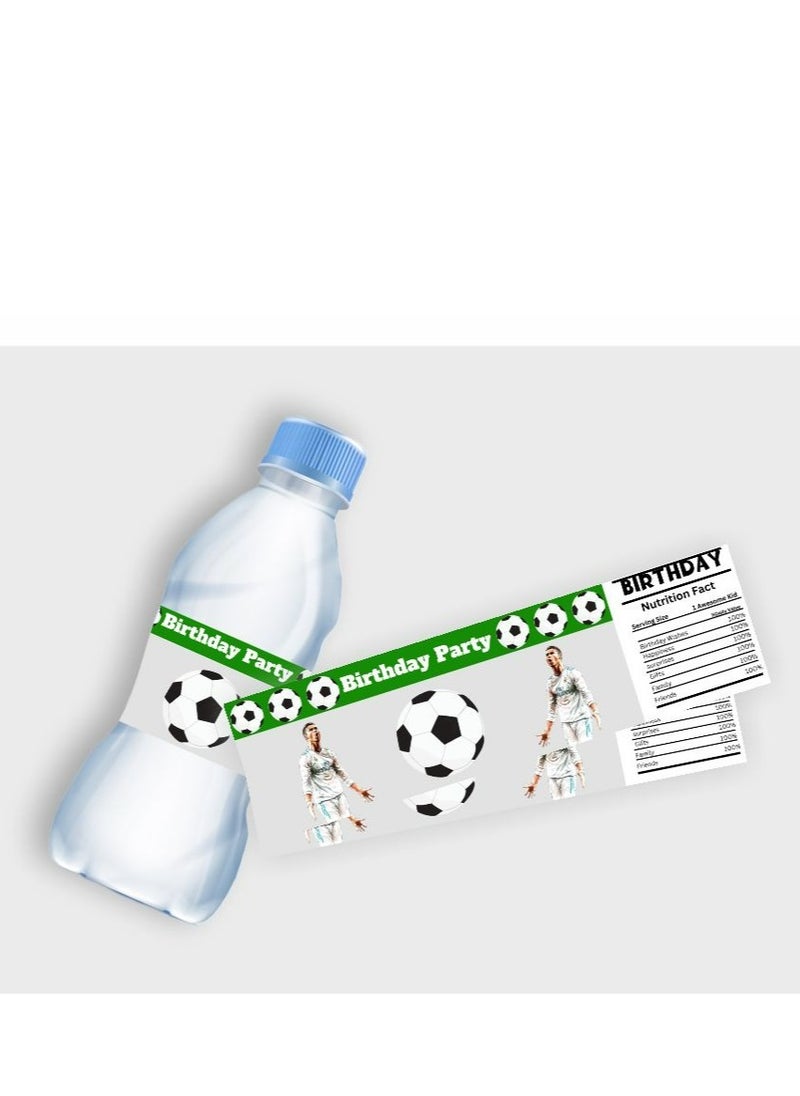 Soccer Birthday Decoration Party Bottle Stickers Football Supplies Soccer Stickers Happy Party Baby Shower – 12 Pieces of Stickers - pzsku/Z3A5422F6190662364B1AZ/45/_/1733473636/6b3e16d9-510a-428a-97c5-235cc0e30b1d