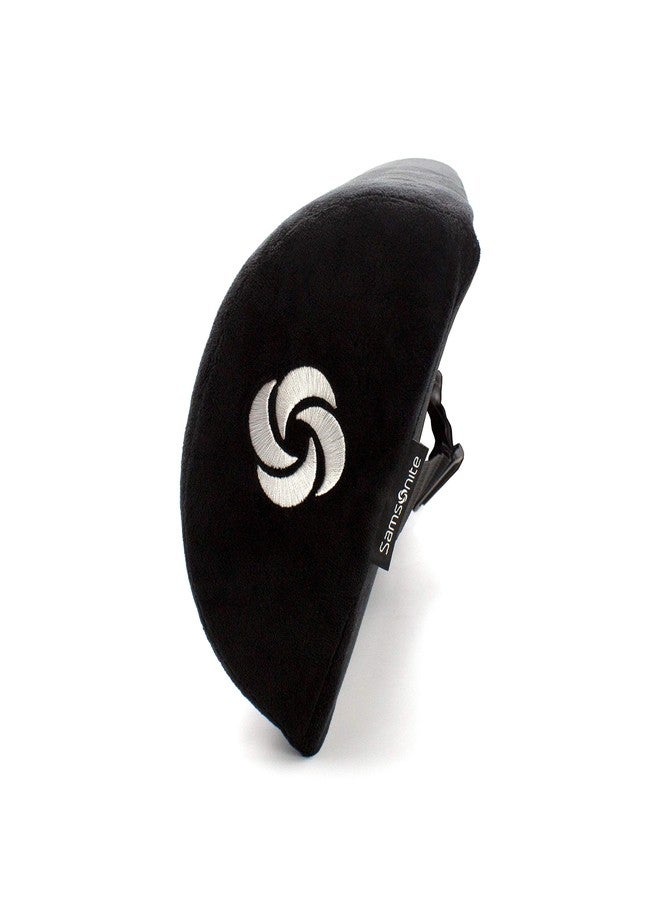 Samsonite سامسونايت - وسادة دعم أسفل الظهر على شكل نصف قمر، تعزز الراحة، 100% رغوة ذاكرة نقية، تناسب معظم المقاعد - Image 5