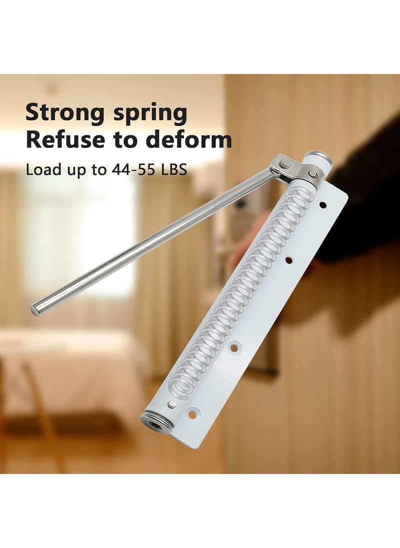 DRIVANTO - Spring Door Closer Adjustable Automatic Door Closer for ResidentialCommercial use Surface Mounted Door Closer with Allen Key and Screws Soft Closing Door - Image 1