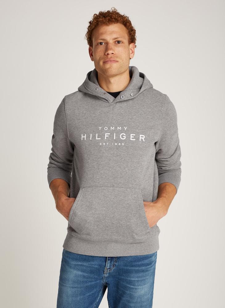 TOMMY HILFIGER - Graphic Print Pull Over Hoodie - Image 1
