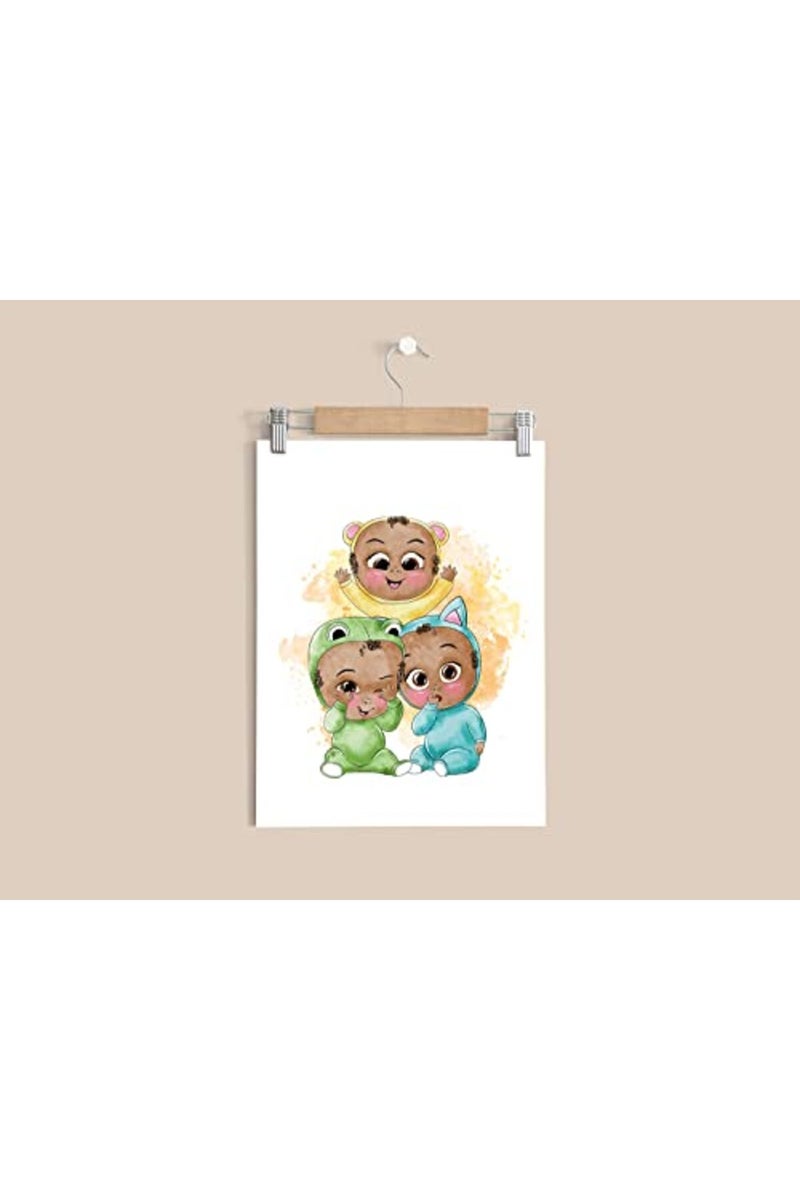 Nistio® The Boss Baby Wall Décor, The Boss Baby Wall Prints, Boss Baby Cartoon Poster, Set of 6, 8x10 inches (Unframed) - Image 3
