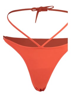 trendyol Orange Piping High Leg Bikini Bottom TBESS22BA0289  - Image 4