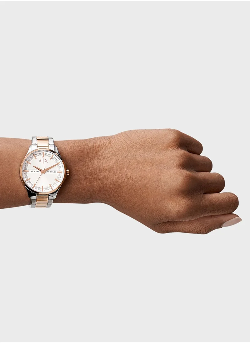 Armani Exchange Steel Strap Analog Watch