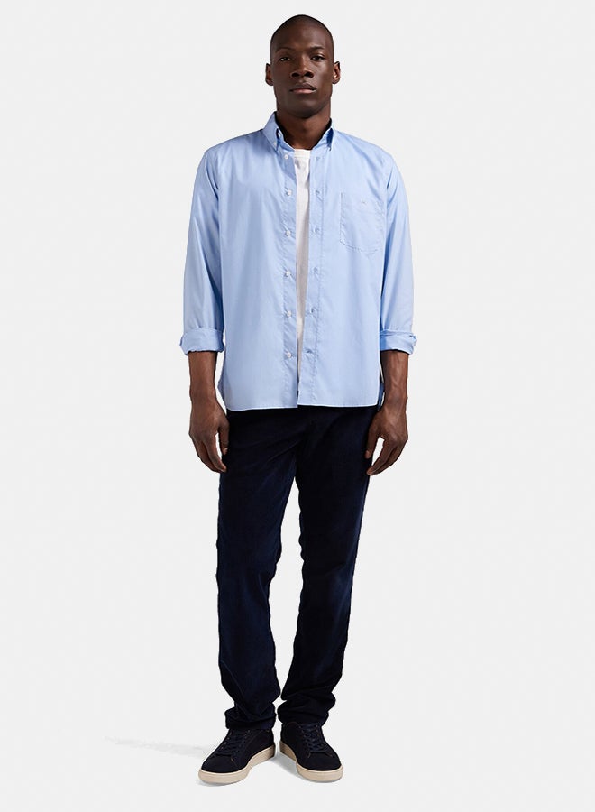 Eden Park shirt with button-down collar and printed elbow patches  - Image 2