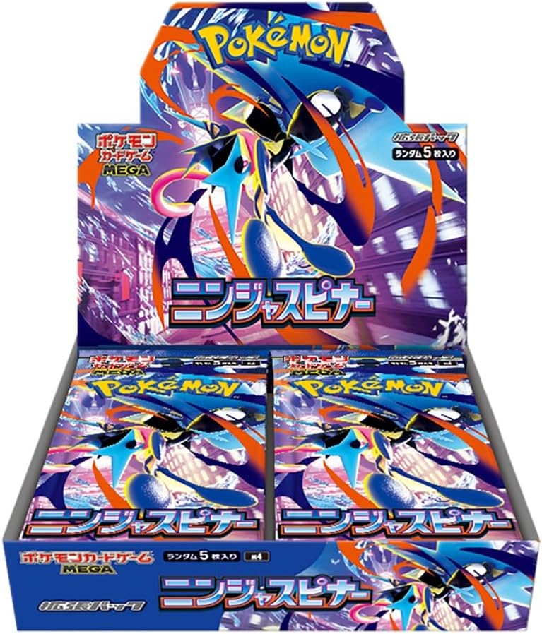 Pokemon Pokémon Card Game MEGA Expansion Pack Ninja Spinner Box - Image 1
