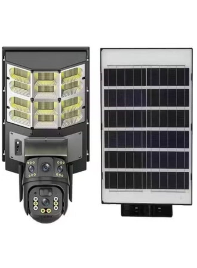 جاجيك JAJEEK Lte Solar Ptz Security Camera With Led Floodlight Sim Card Support Pan Tilt Human Detection Color Night Vision Audio IP66 Waterproof Remote Viewing