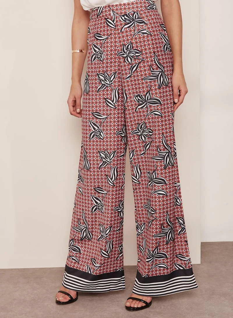 Asilio Printed Flared Pants