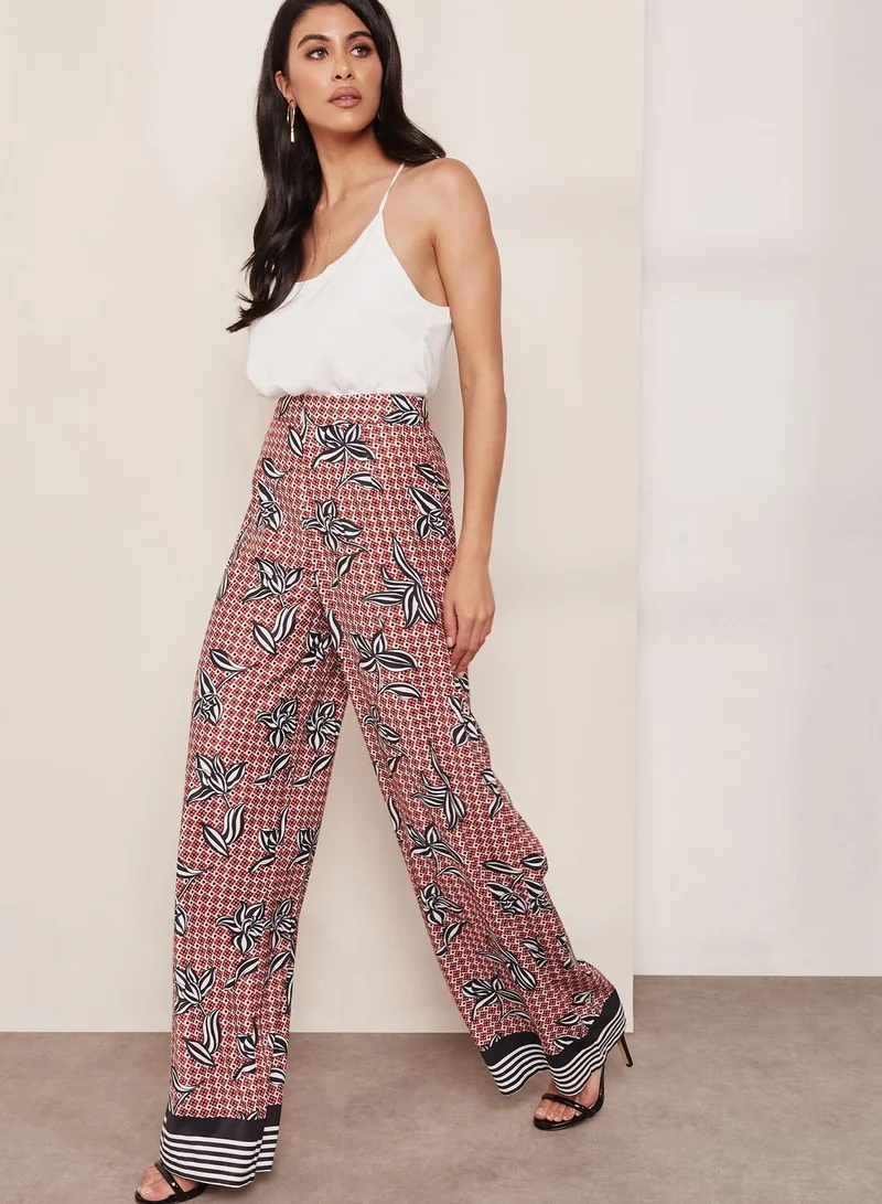 Asilio Printed Flared Pants