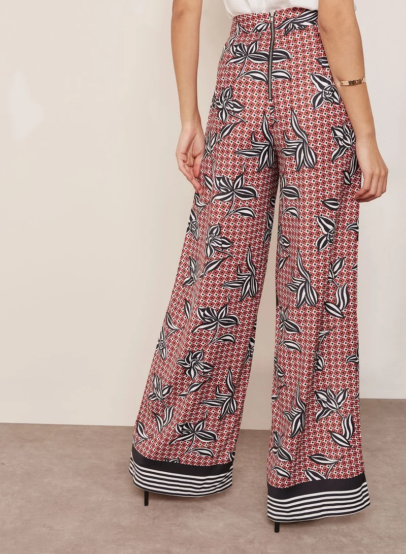 Asilio Printed Flared Pants
